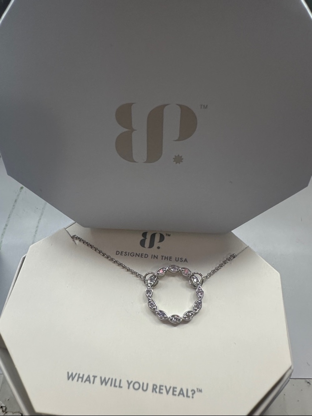Brand new .925 cz necklace